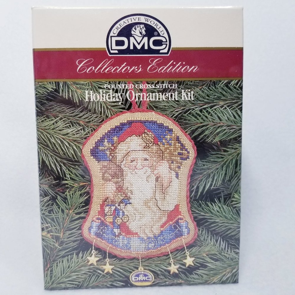 DMC Holiday Counted Cross Stitch Ornament Kit Collector's Edition - New/Sealed